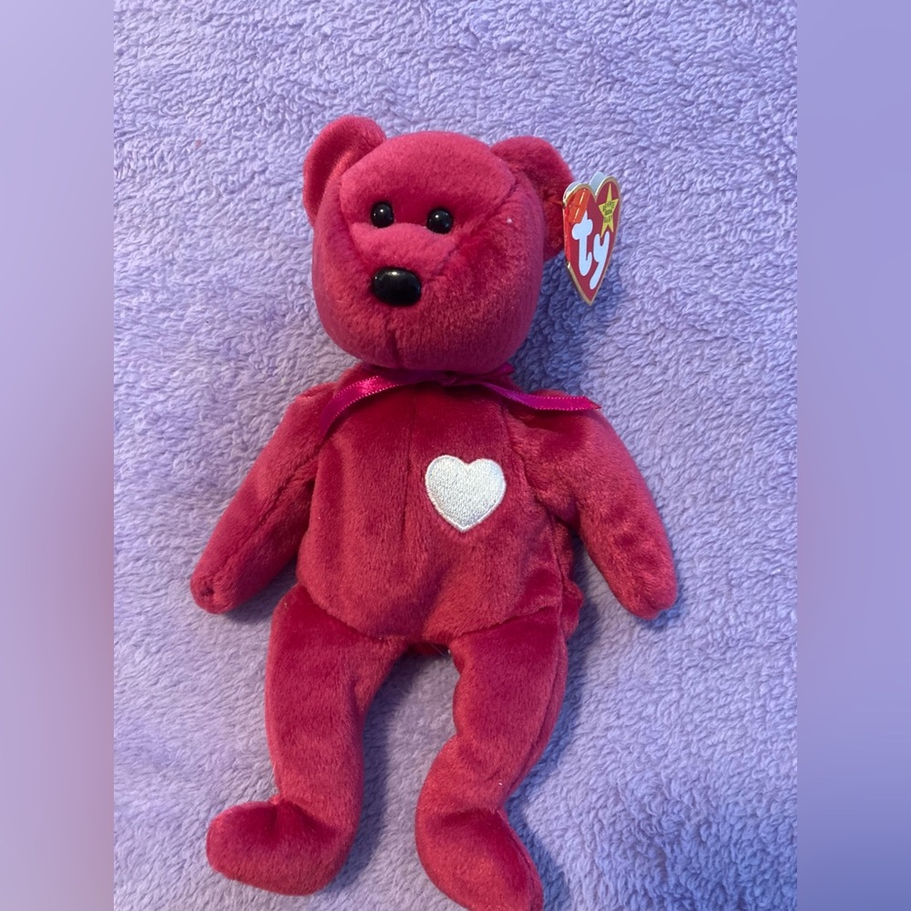 TY Beanie Baby Valentine Bear WITH TAGS